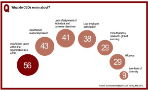 preocupaciones del CEO