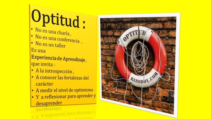 no es optitud