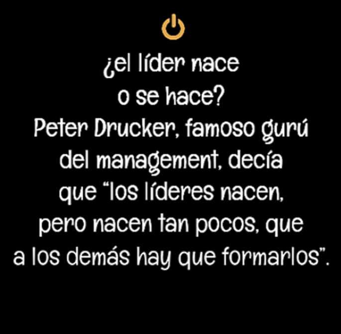 lider nace o se hace