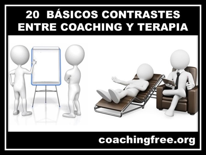 constraste entre coaching y terapia