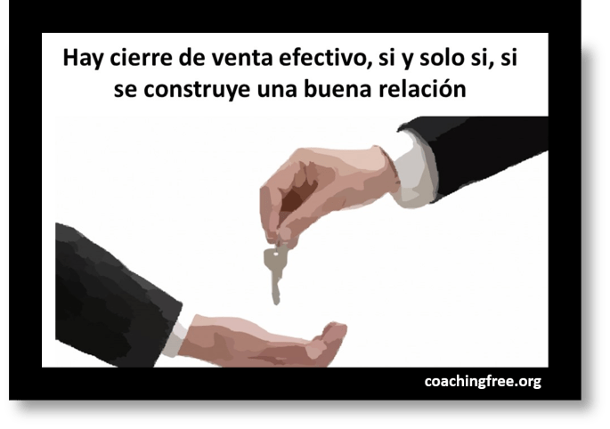 si se construye una buena relacion cierre de ventas